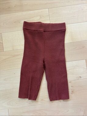 Cordera ribbed shorts, OS rust